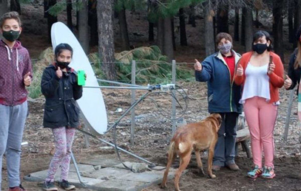 El último pueblo del norte neuquino ya tiene internet