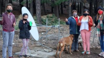 El último pueblo del norte neuquino ya tiene internet