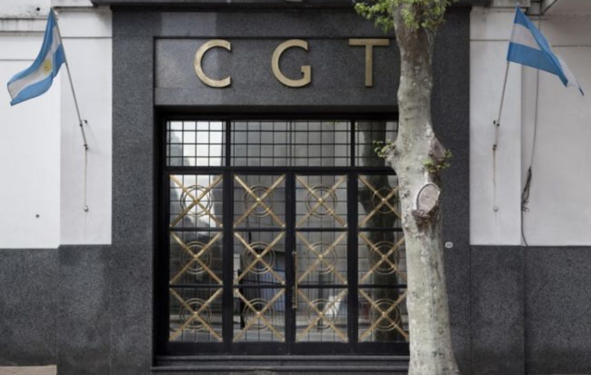 La CGT definirá si reforma el estatuto y debatirá el escenario tras las PASO