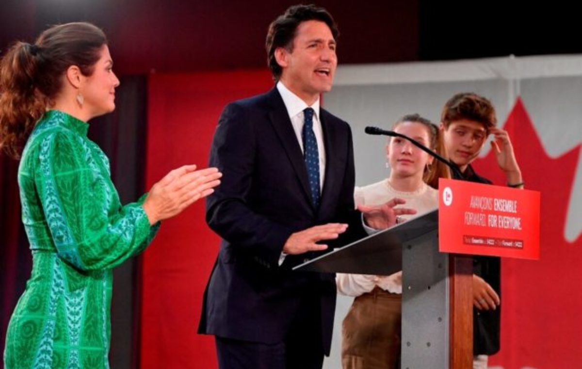 Elecciones en Canadá: Justin Trudeau fue reelecto pero no alcanzó la mayoría en el Parlamento