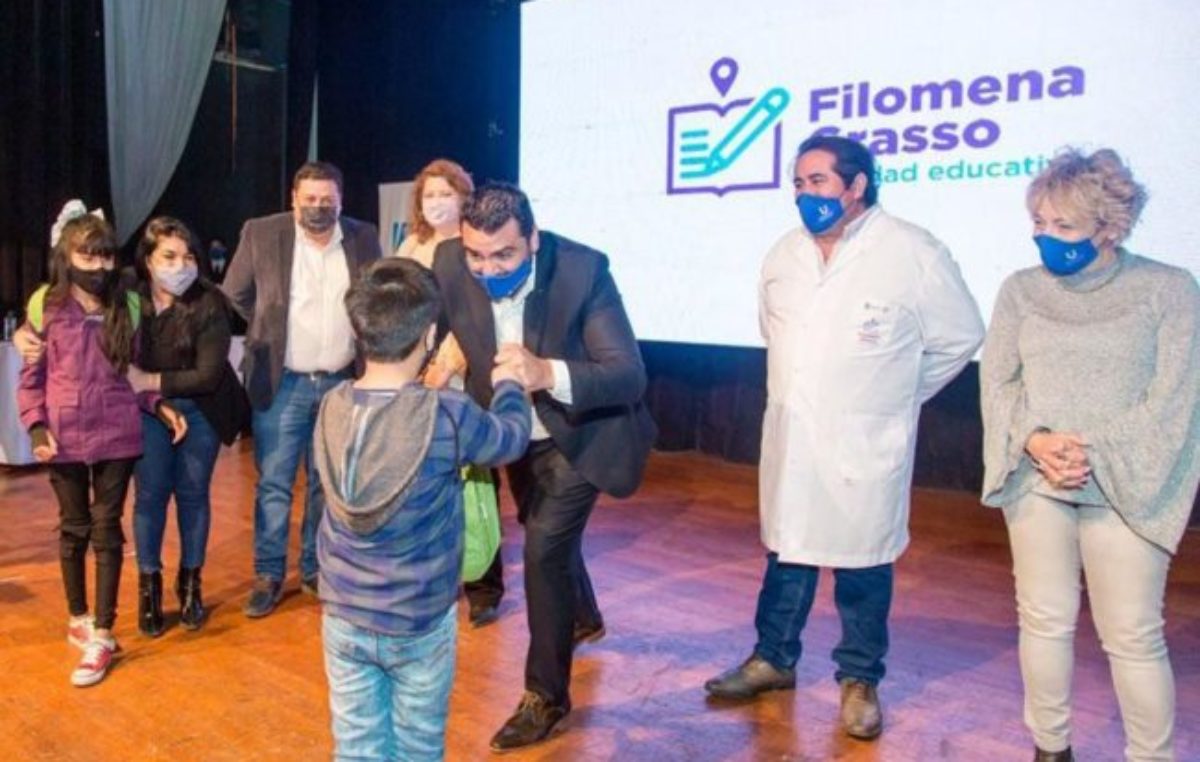 El Intendente de Ushuaia presentó el Programa Municipal de Inclusión Educativa
