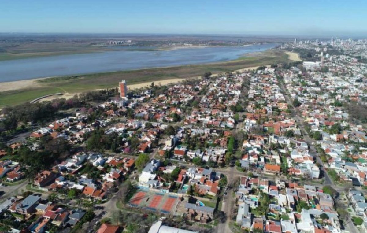 En silencio, el Río Paraná sigue en descenso en Santa Fe