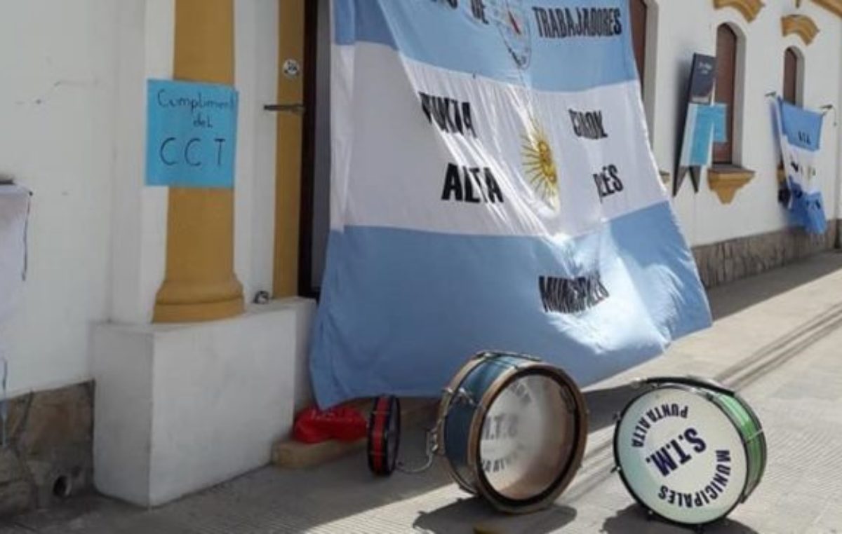 Jueves y viernes paro de los trabajadores Municipales de Punta Alta