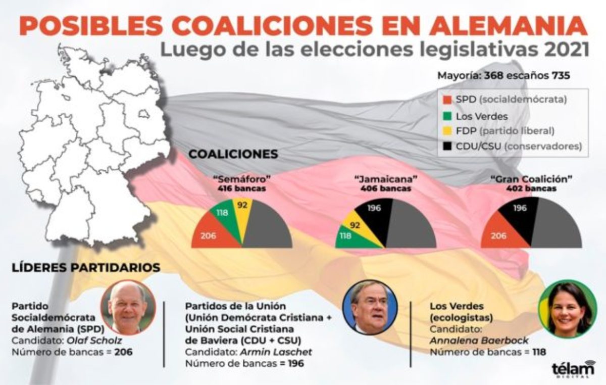 Tras la peor elección de su historia, crece la crisis en la coalición de Angela Merkel