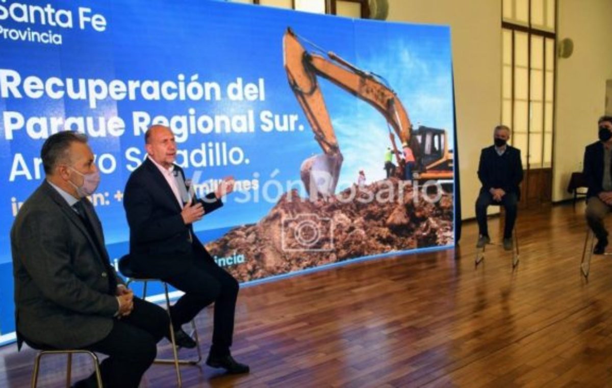 Recuperación del Parque Regional Sur, en Rosario