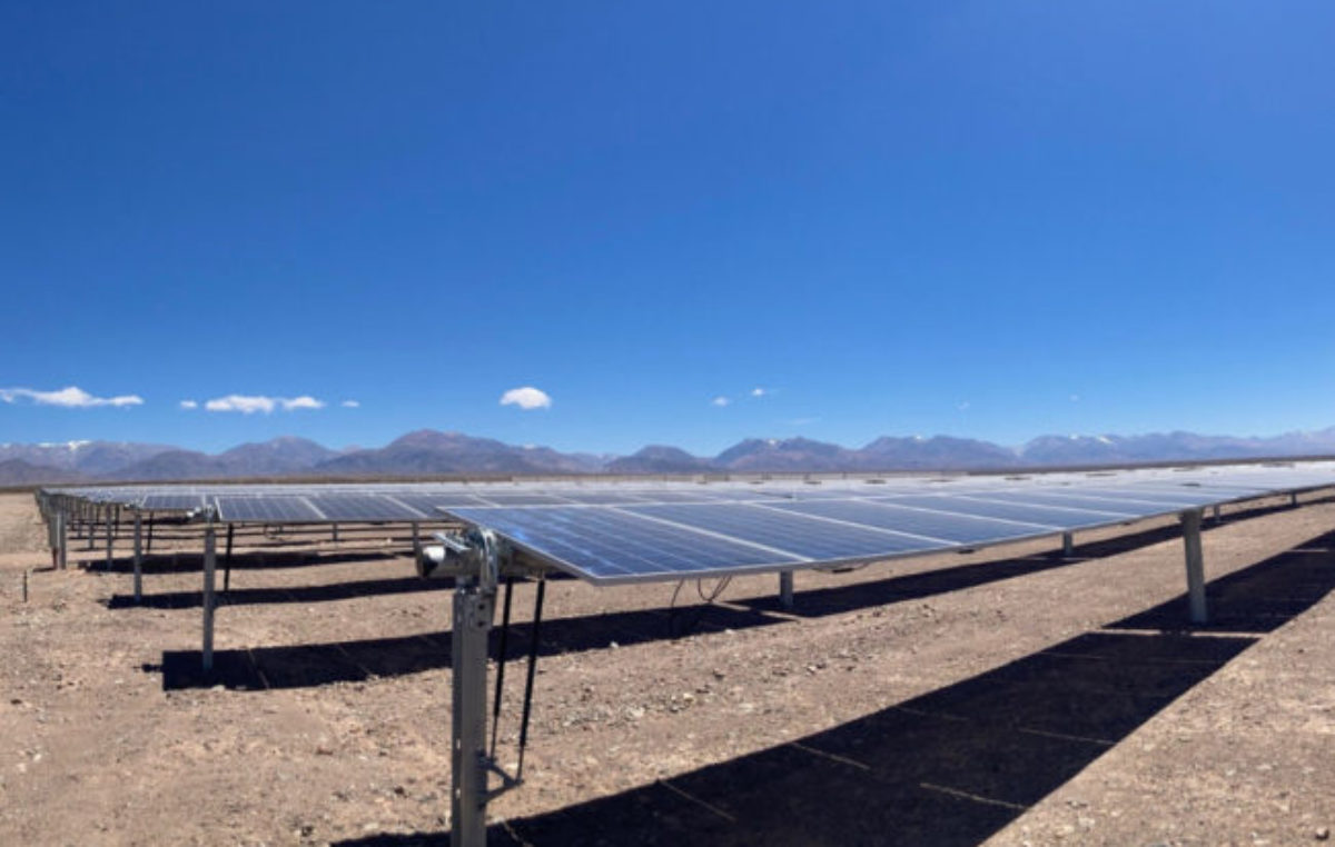 Planta solar en San Juan
