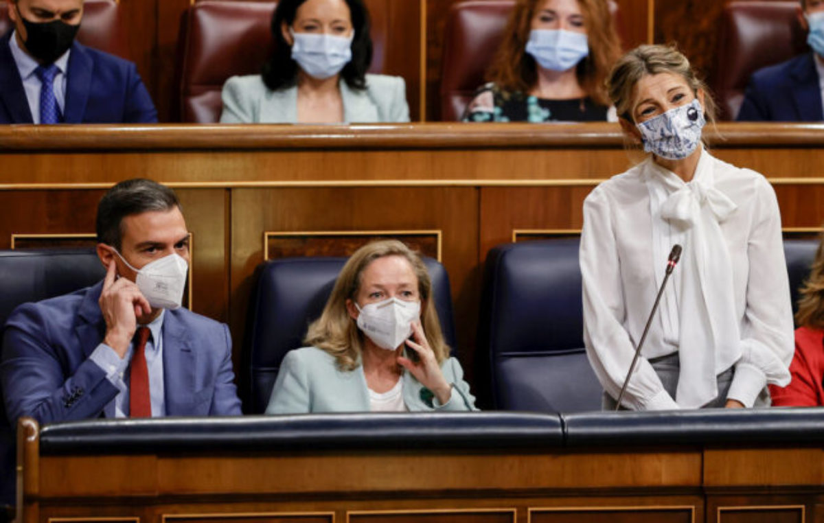 La reforma laboral enfrenta a los socios en el gobierno de España