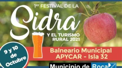 Roca se prepara para el Festival de la Sidra y el Turismo Rural
