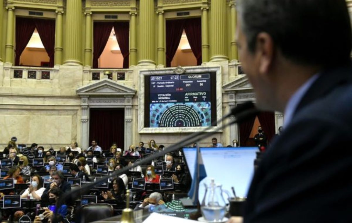 Diputados aprobó la ley de alivio fiscal