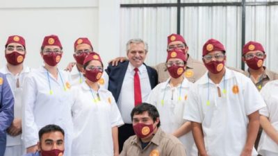 Alberto Fernández: «Todo nuestro esfuerzo está concentrado en que la Argentina crezca con más producción y más empleo»