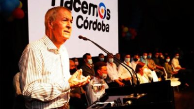 A tres semanas de las elecciones, se polariza la campaña en Córdoba