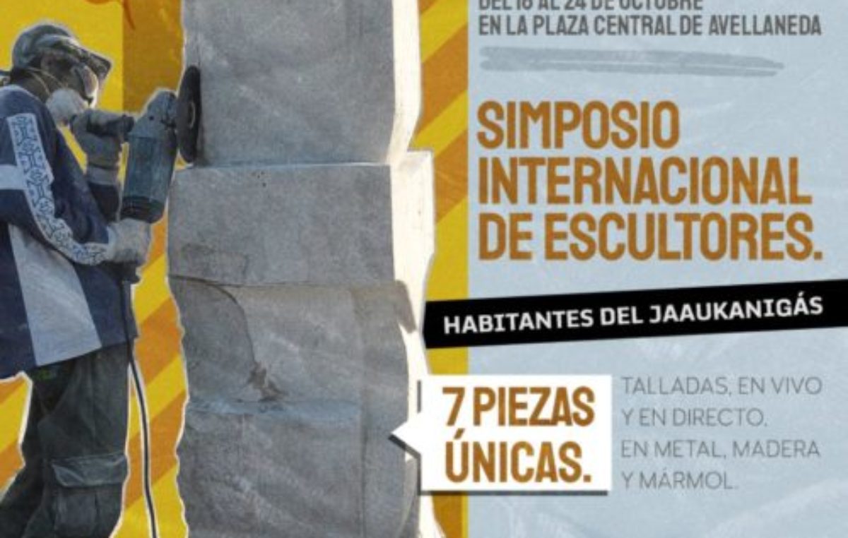 Avellaneda se prepara para disfrutar del arte con el 3er Simposio Internacional de Escultores