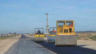 Inversión histórica en obras viales para el sur de Santa Fe