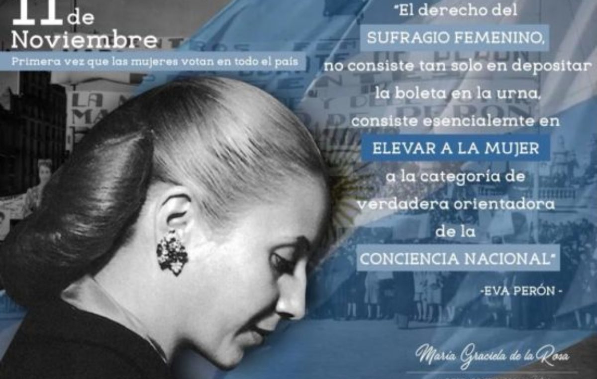 70 años de la primera elección con voto femenino
