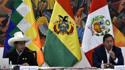 Arce y Castillo celebran en La Paz el primer gabinete binacional de sus gobiernos