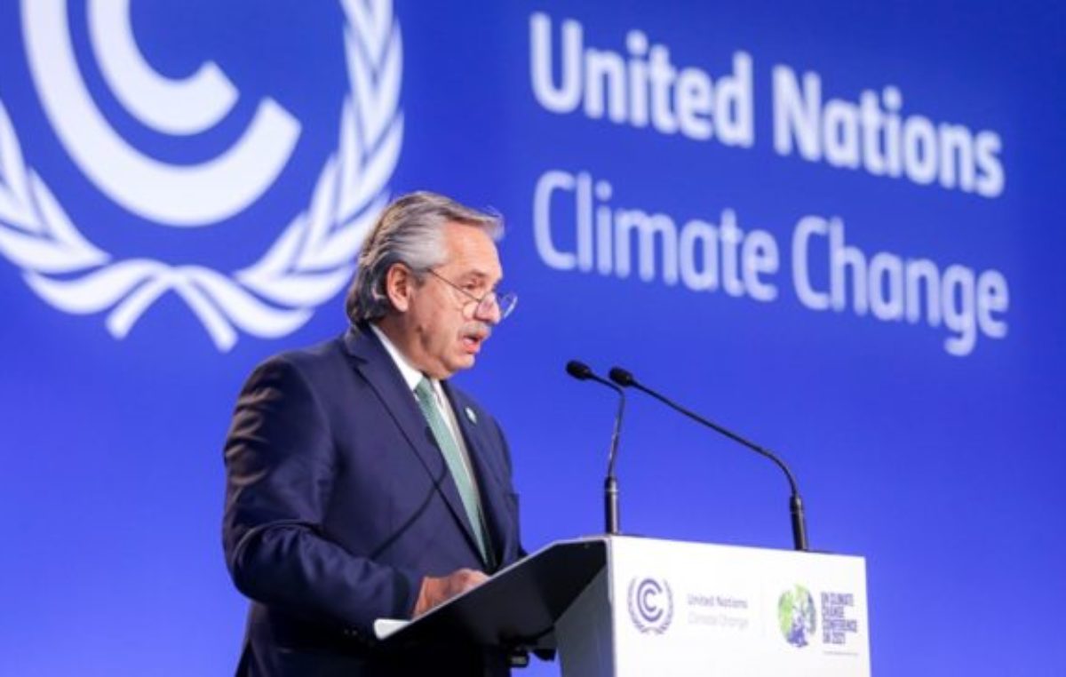 El Presidente propuso «crear mecanismos de pagos por servicios ecosistémicos»