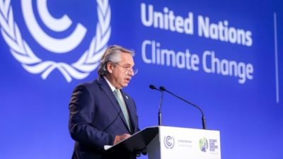 El Presidente propuso «crear mecanismos de pagos por servicios ecosistémicos»