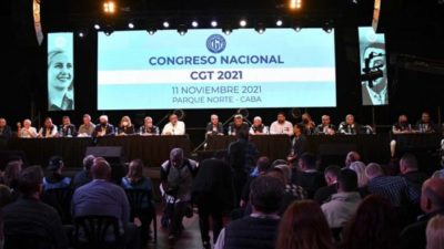 La CGT defendió el modelo sindical vigente y los convenios colectivos de trabajo
