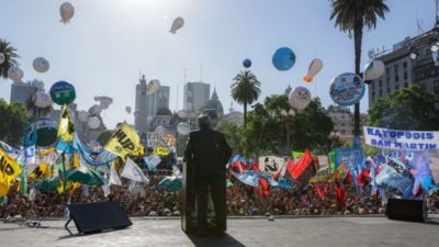 Taiana destacó la importancia de «recuperar el valor de la militancia»