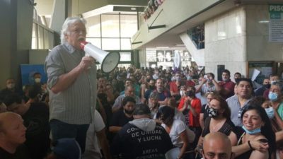 Córdoba: “Vamos por todo lo que nos quitaron” dijo Daniele, encabezando la protesta municipal