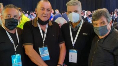 Duro revés de la Confederación Municipal que conduce el Cholo García y Antonio Ratner en la CGT