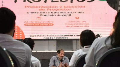Concordia: El Concejo Juvenil cerró su edición 2021 con eje en la formación y la participación