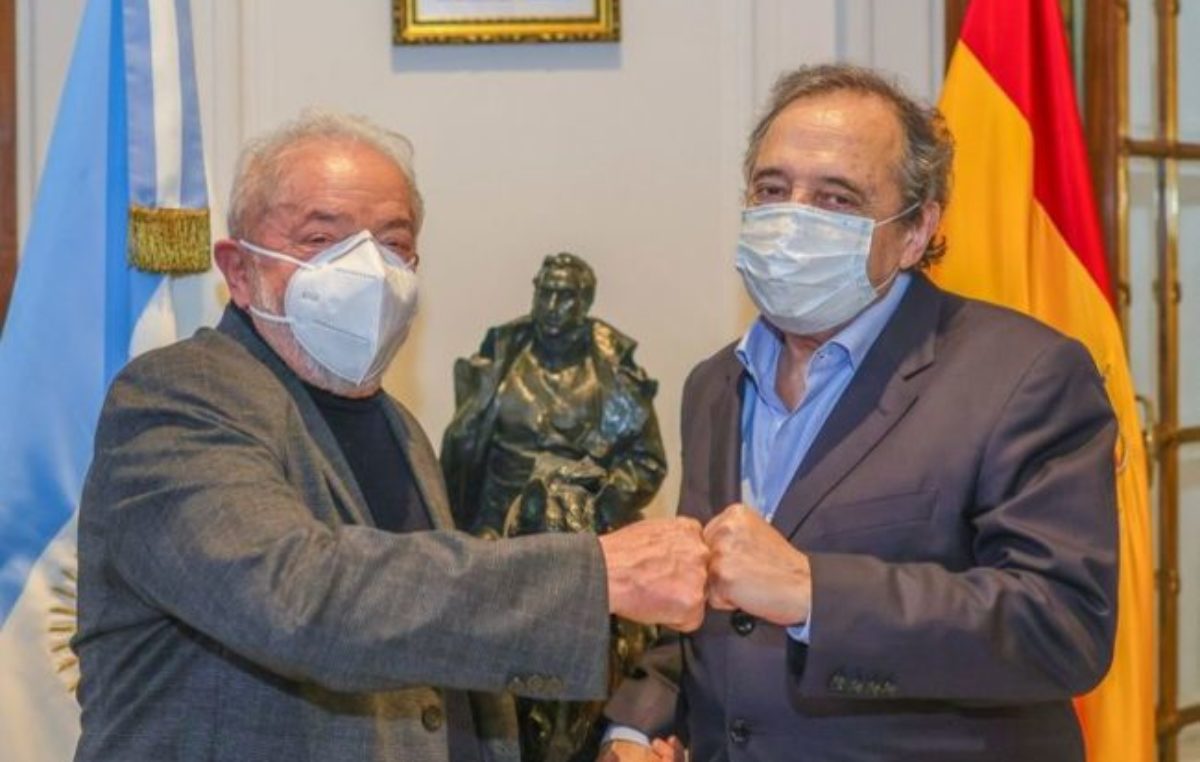 Ricardo Alfonsín recibió a Lula Da Silva y hablaron sobre la lucha contra el hambre y la pobreza