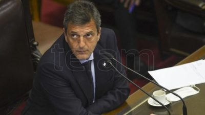 Massa: «Vamos a votar en contra de las reelecciones indefinidas de intendentes»