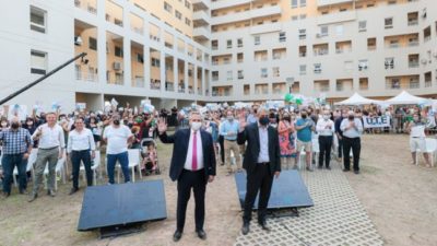 Alberto Fernández: «Tenemos 100 mil viviendas en construcción»