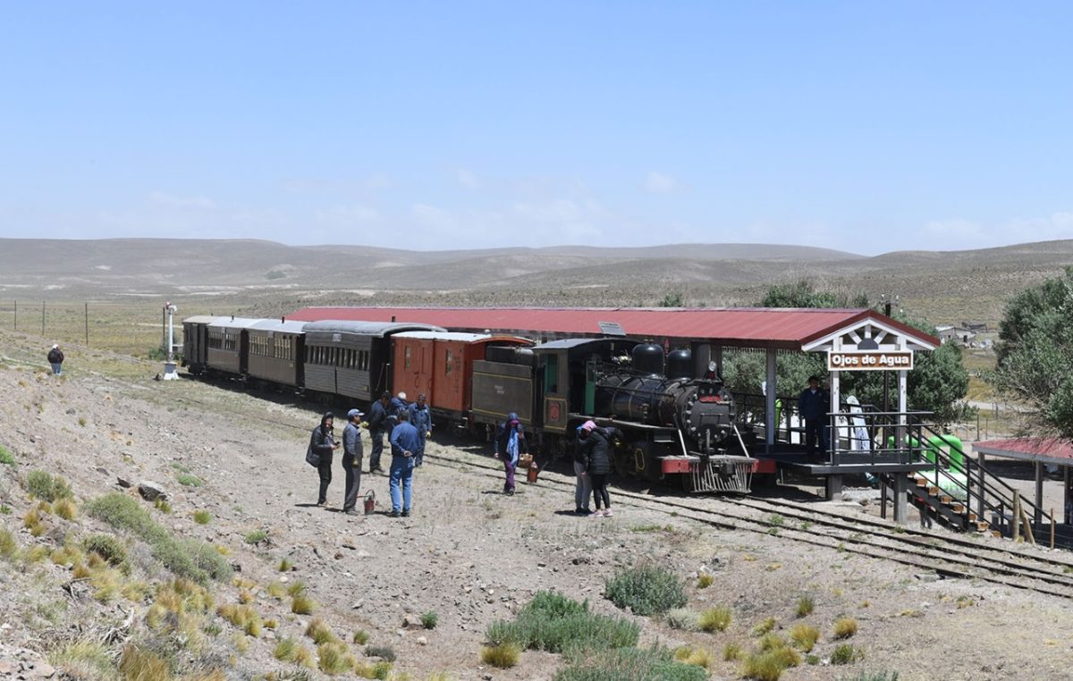 La Trochita volvió a surcar la Patagonia y deslumbró a turistas de todo el país