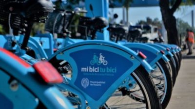 En Rosario se realizan más de cuatro mil viajes diarios con el sistema «Mi bici tu bici»