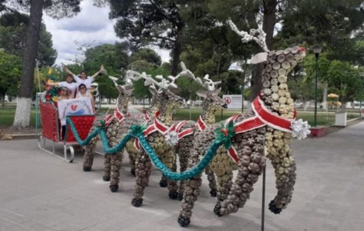 Una ciudad rionegrina se sacó un 10 en decoración navideña