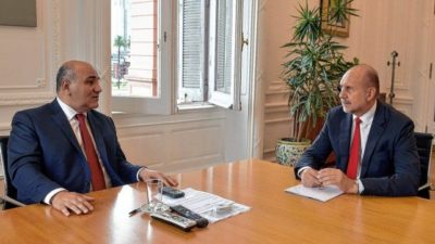 Perotti entregó a Manzur el cálculo de Santa Fe sobre la deuda que tiene Nación