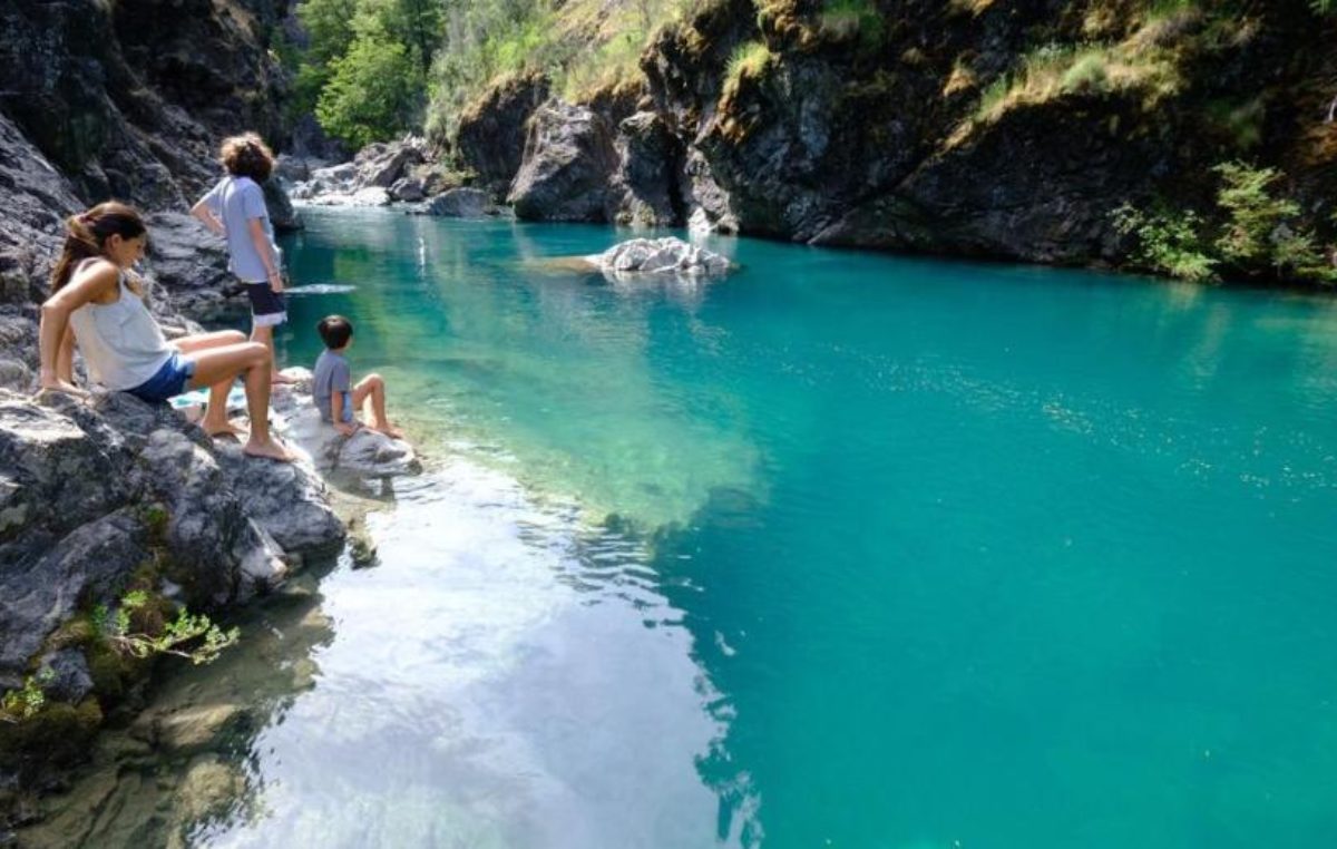 El Bolsón: el camino hasta El Paraíso en el río Azul