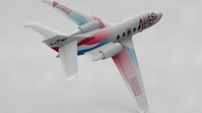 El gobierno de La Rioja lanzó el primer servicio estatal de transporte aéreo 