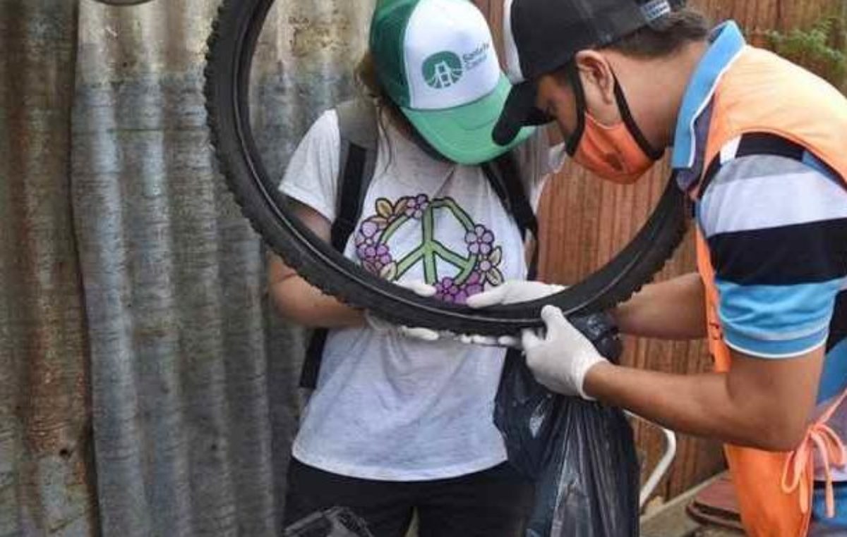 Contra el dengue: en la ciudad de Santa Fe se visitaron casi 5 mil domicilios en 16 barrios