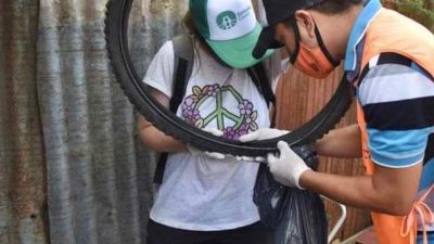 Contra el dengue: en la ciudad de Santa Fe se visitaron casi 5 mil domicilios en 16 barrios