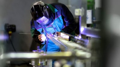 La producción siderúrgica creció más del 50%