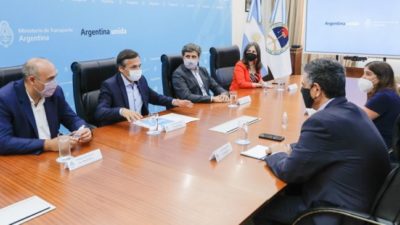 Nación y CABA acordaron trabajar para la «distribución equitativa» de los fondos del transporte