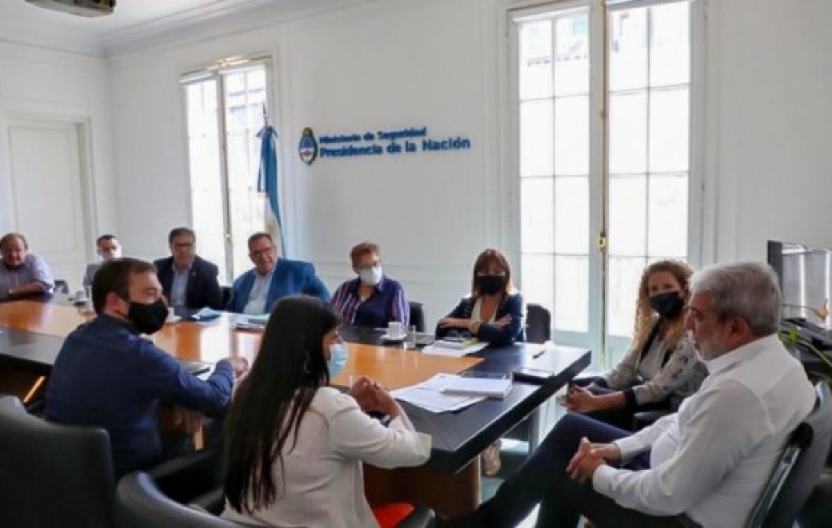 Intendentes de Río Negro se reunieron con Aníbal Fernández en Buenos Aires