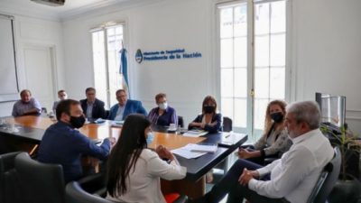 Intendentes de Río Negro se reunieron con Aníbal Fernández en Buenos Aires