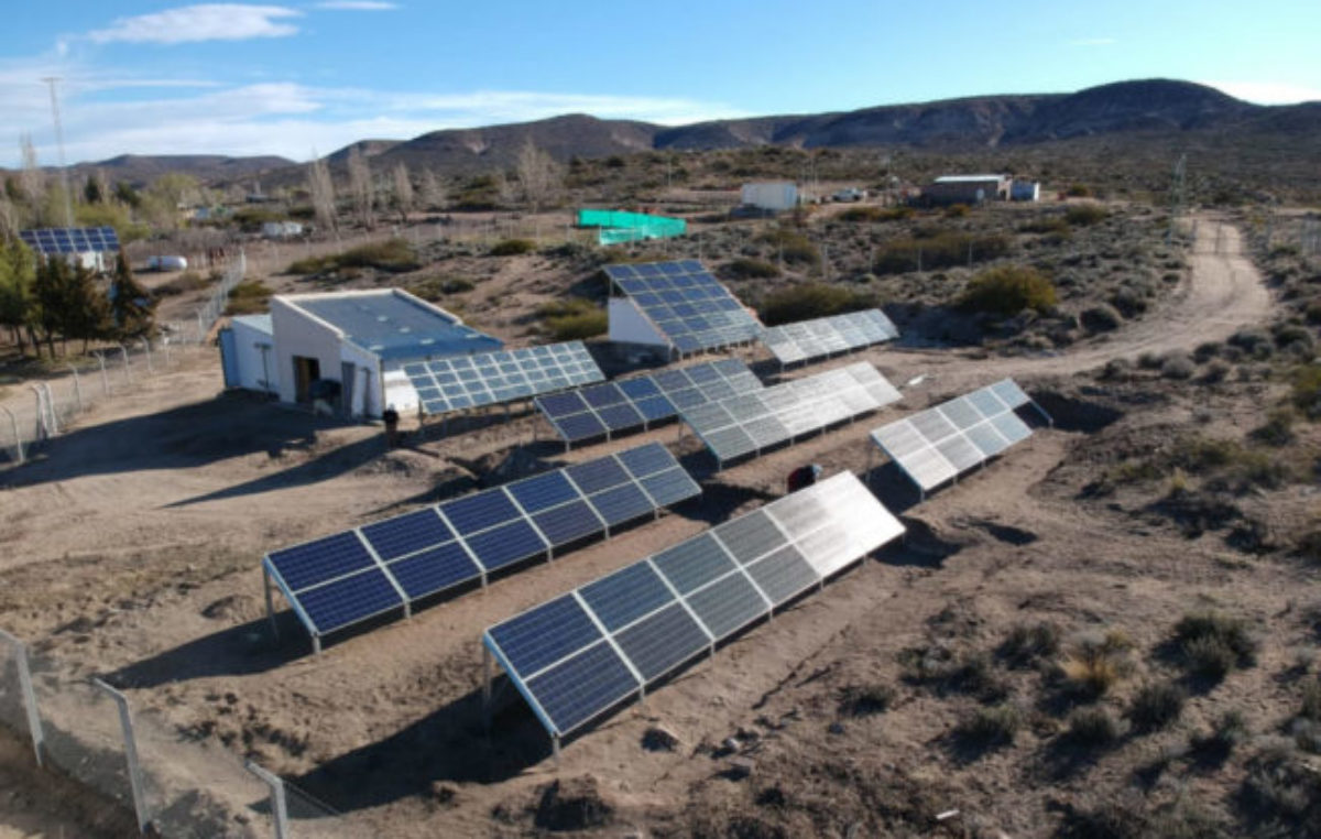 La energía renovable llega a tres parajes rionegrinos