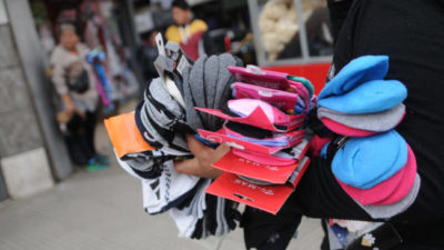 El crecimiento de la venta callejera