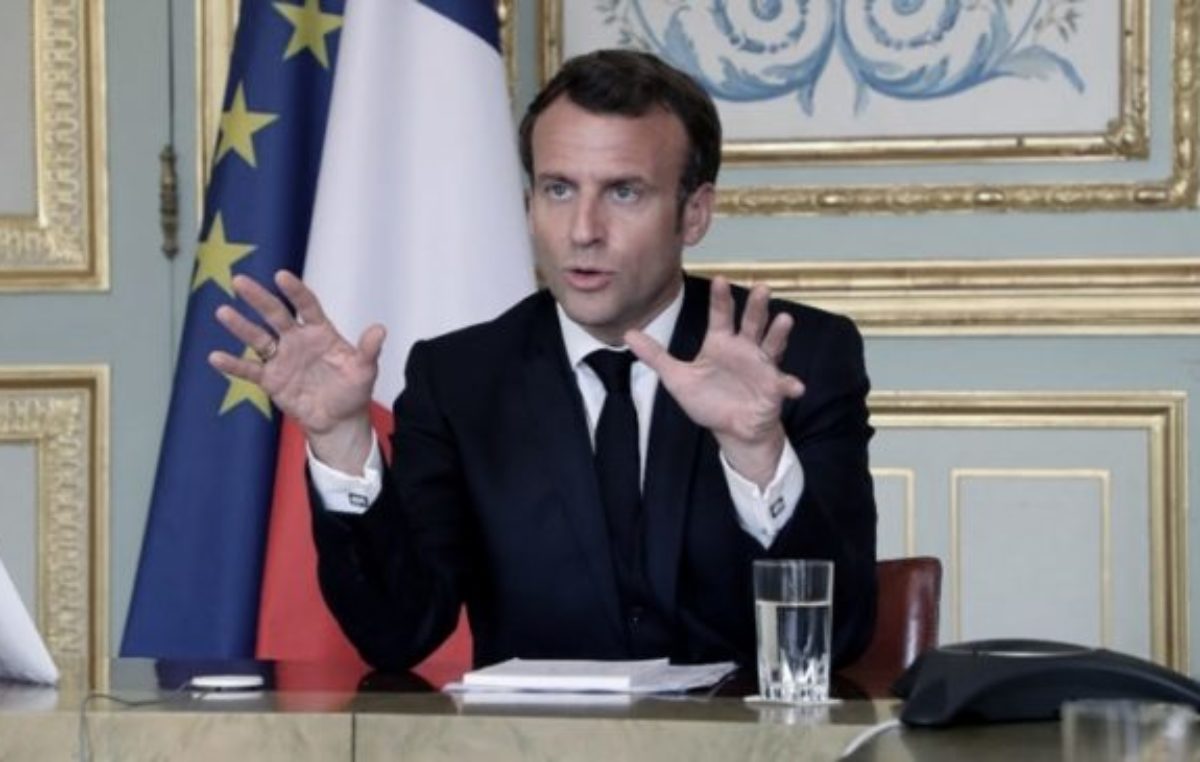 Macron anunció un «cheque alimentario» contra la inflación desatada por la invasión rusa