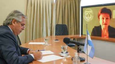 Fernández y Georgieva destacaron la importancia del acuerdo alcanzado