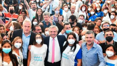 Fernández: «La economía popular existe y es hora de que todos la pongamos en valor»