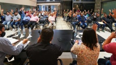 Santa Fe: Por unanimidad los Sindicatos integrantes de FESTRAM avalaron el Acuerdo Paritario