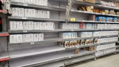 La inflación se proyecta arriba del 5% y las góndolas están un 40% desabastecidas