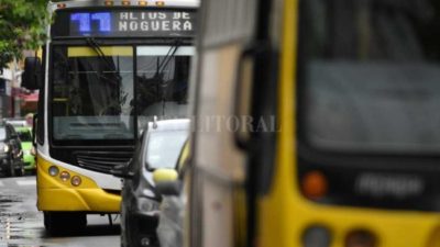 Lanzan un paro de colectivos urbanos e interurbanos del interior del país para la semana próxima