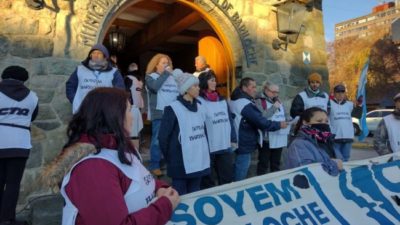 Bariloche: Soyem sigue adelante con el paro y anuncia una nueva concentración para el viernes